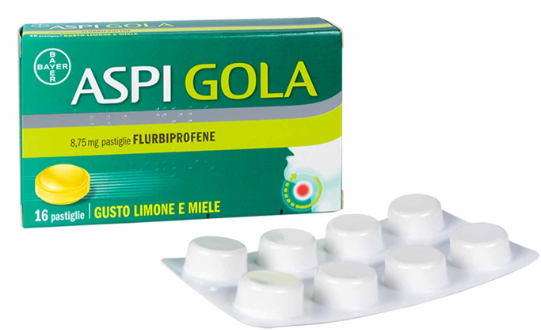 ASPI GOLA*16 pastiglie 8,75 mg limone miele