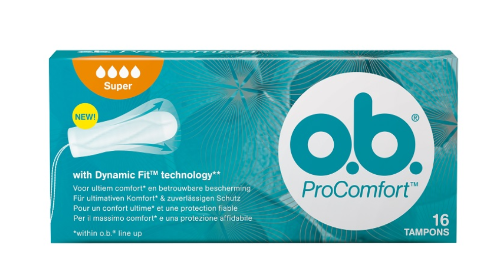 OB SUPER PRO COMFORT TAMPONI 16 PEZZI