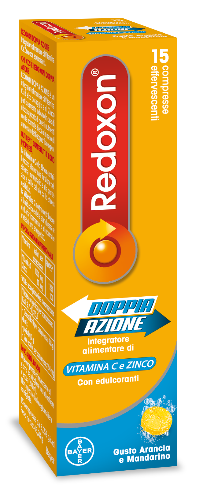 REDOXON DOPPIA AZIONE 15CPR EF