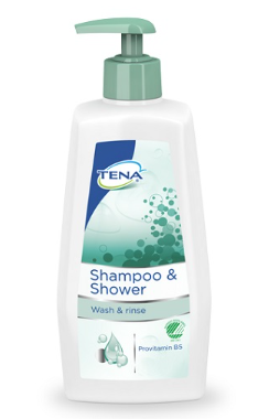 TENA SHAMPOO & SHOWER 500 ML