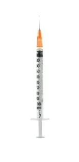 SIRINGA PER INSULINA EXTRAFINE 1ML 100 UI AGO REMOVIBILE 26 GAUGE 0,45