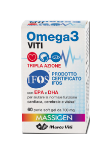 OMEGA3 VITI TRIPLA AZIONE 60 PERLE