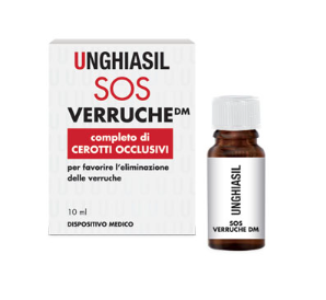 DISPOSITIVO MEDICO PER VERRUCHE IN FLACONE CON PENNELLINO 10 ML + 9 CE