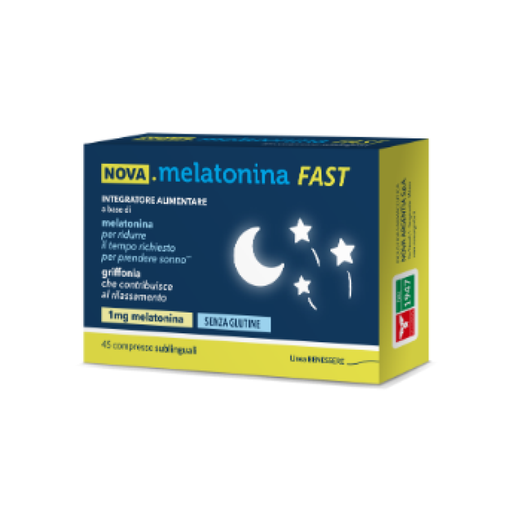 NOVA MELATONINA FAST 45 COMPRESSE 1MG DI MELATONINA