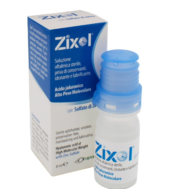 SOLUZIONE OFTALMICA ZIXOL PLURIDOSE 8 ML