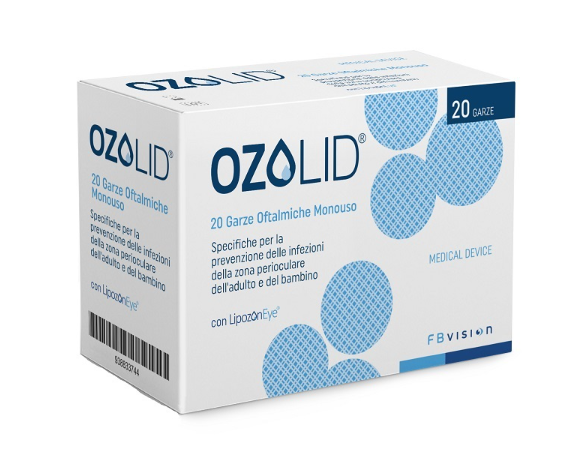 GARZA OZOLID OFTALMICA TNT CON OLIO OZONIZZATO IN FOSFOLIPIDI LIPOZONE