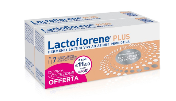 LACTOFLORENE PLUS BIPACK 7 FLACONI 140 ML