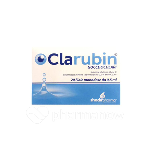 CLARUBIN GTT OCULARI 20F MONOD