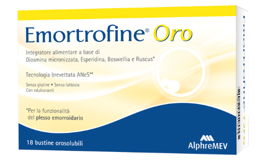 EMORTROFINE ORO 18 BUSTINE DA 3 G