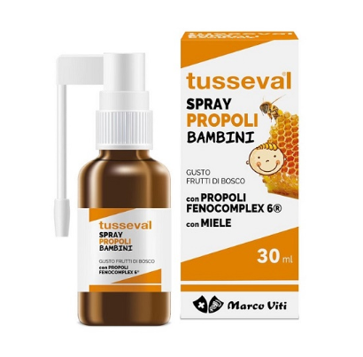 TUSSEVAL GOLA PROPOLI SPRAY PER BAMBINI 30 ML