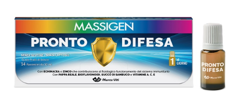 MASSIGEN PRONTO DIFESA 14 FLACONI X 10 ML