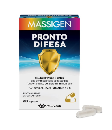 MASSIGEN PRONTO DIFESA 20 CAPSULE