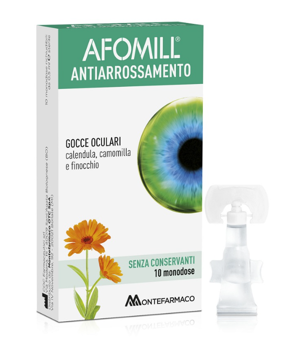 AFOMILL ANTIARROSSAMENTO SENZA CONSERVANTI 10 FIALE DA 0,5 ML