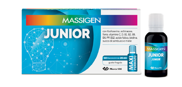 MASSIGEN JUNIOR 10 FLACONI DA 25 ML