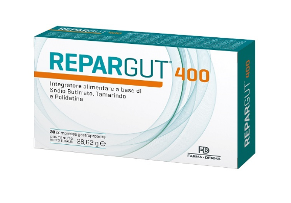 REPARGUT 400 30 COMPRESSE