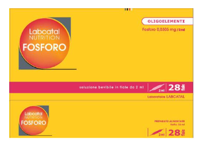 LABCATAL NUTRITION FOSFORO 28 FIALE X 2 ML