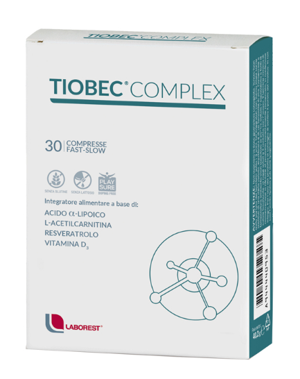 TIOBEC COMPLEX 30 COMPRESSE FAST SLOW