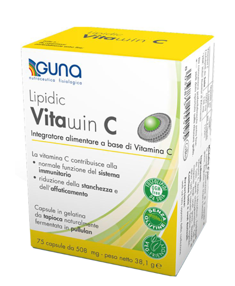 LIPIDIC VITAWIN C - VITAMINA C 75 CAPSULE