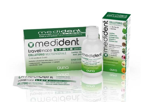 MEDIDENT TRAVELMATE COLLUTORIO MULTISENSORIALE 15 STICK DA 10 ML