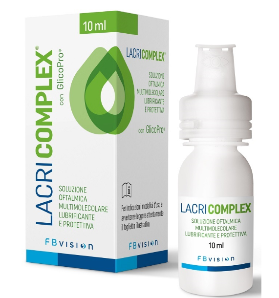 LACRICOMPLEX SOLUZIONE OFTALMICA MULTIMOLECOLARE LUBRIFICANTE PROTETTI