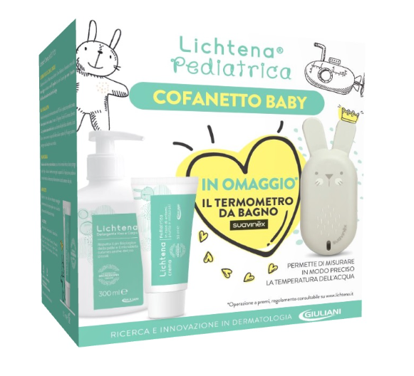 LICHTENA PEDIATRICA COFANETTO NEONATO CONTENENTE CREMA 50 ML + DETERGE