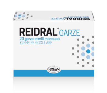 REIDRAL GARZE OCULARI 20 PEZZI