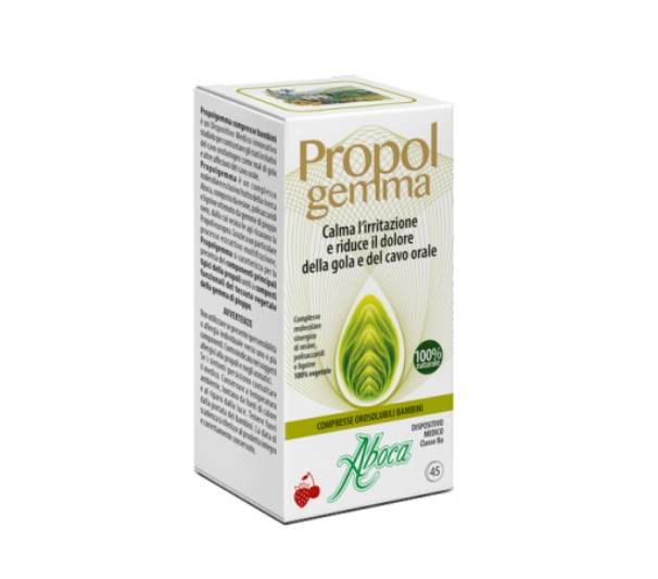 PROPOLGEMMA BAMBINI 45 COMPRESSE OROSOLUBILI 480 MG