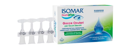 ISOMAR OCCHI PLUS GOCCE OCULARI PER OCCHI SECCHI ALL'ACIDO IALURONICO