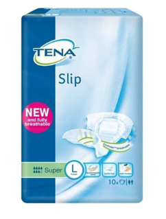 PANNOLONE PER INCONTINENZA A MUTANDINA TENA SLIP SUPER L 10 PEZZI