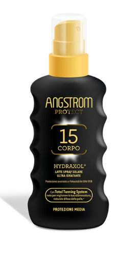 ANGSTROM PROTECT HYDRAXOL LATTE SPRAY SOLARE PROTEZIONE 15 175 ML