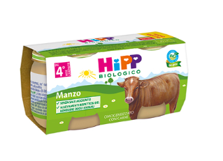 HIPP BIO HIPP BIO OMOGENEIZZATO MANZO 2X80 G