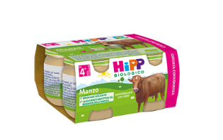 HIPP BIO HIPP BIO OMOGENEIZZATO MANZO 4X80 G