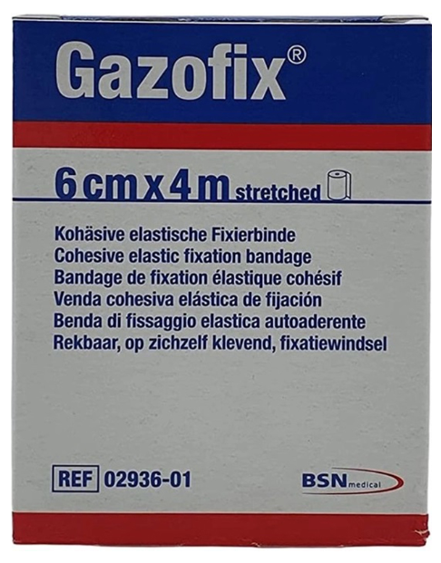 BENDA ELASTICA AUTOADESIVA GAZOFIX 6X400 CM