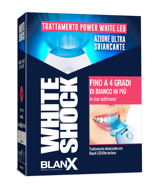 BLANX WHITE SHOCK TRATTAMENTO POWER WHITE GEL 30 ML CON BITE