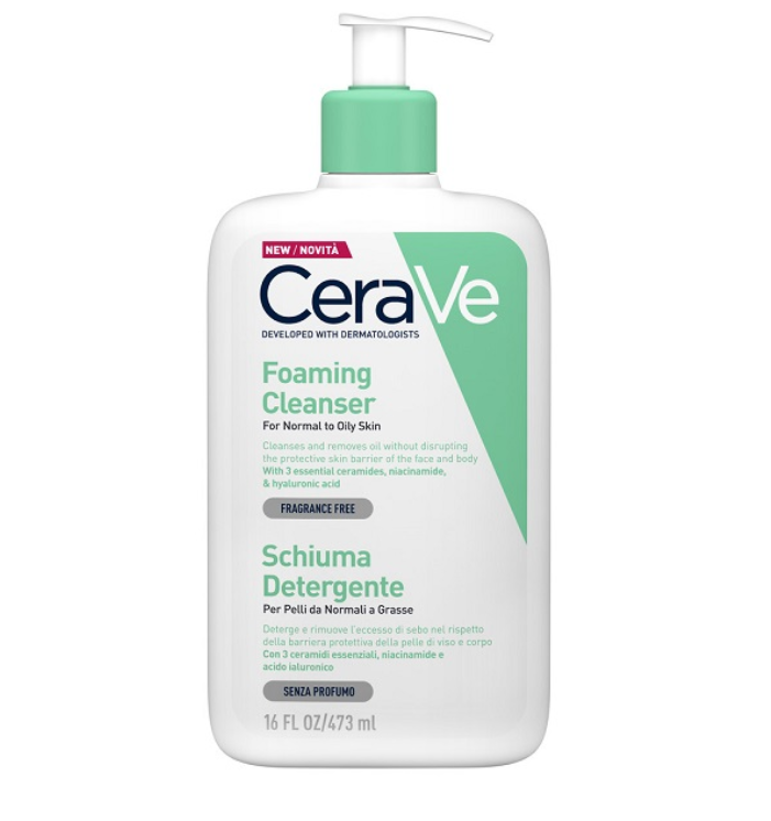 CERAVE SCHIUMA DETERGENTE VISO 473 ML