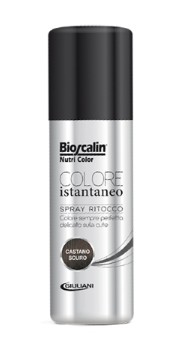 BIOSCALIN NUTRICOLOR SPRAY COLORE ISTANTANEO CASTANO SCURO 75 ML