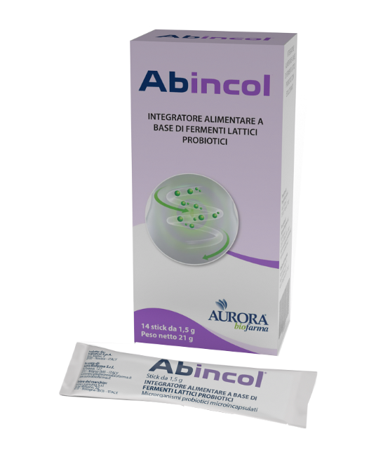 ABINCOL 14 STICK OROSOLUBILI