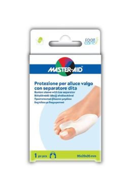 PROTEZIONE MASTER-AID FOOTCARE PER ALLUCE VALGO CON SEPARATORE DITA IN