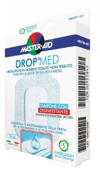 MEDICAZIONE MASTER-AID DROP MED 10 X 10 CM 5 PEZZI