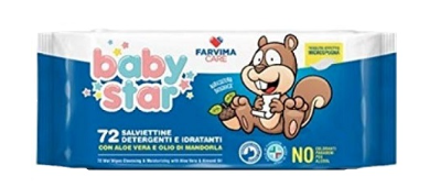 BABYSTAR SALVIETTE BEBE' POPUP 72 PEZZI