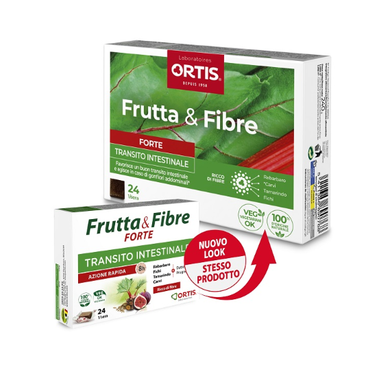 FRUTTA & FIBRE FORTE 24 CUBETTI