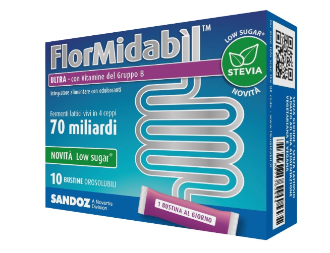 FLORMIDABIL ULTRA 10 BUSTINE CON STEVIA