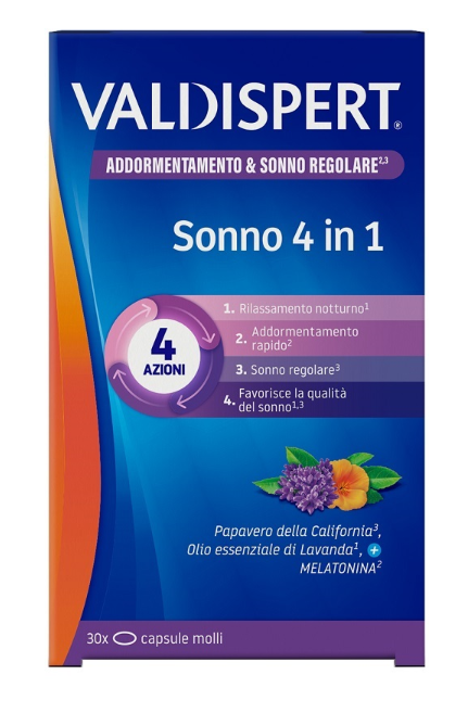 VALDISPERT SONNO 4 IN 1 30 CAPSULE MOLLI