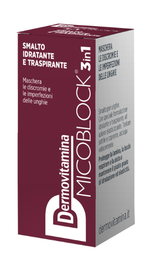 DERMOVITAMINA MICOBLOCK 3 IN 1 SMALTO IDRATANTE E TRASPIRANTE BORDEAUX