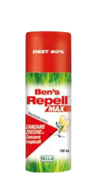 BEN'S REPELLENTE BIOCIDA 50% 100 ML