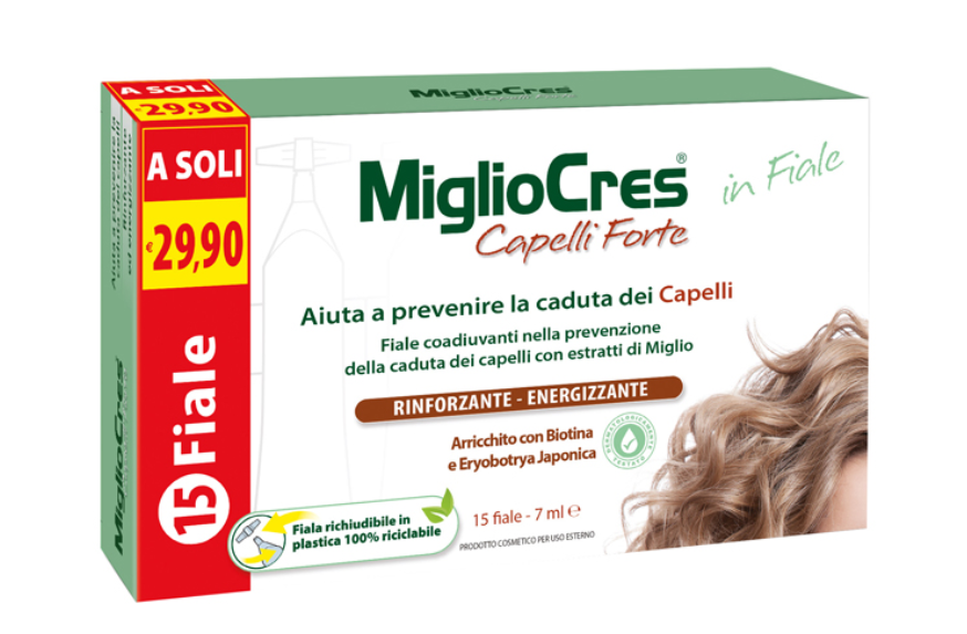 MIGLIOCRES CAPELLI FORTE 15 FIALE X 7 ML