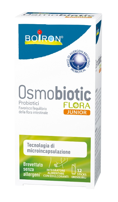 OSMOBIOTIC FLORA JUNIOR 12 STICKS OROSOLUBILI