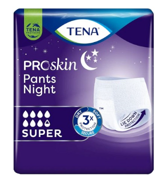 PANNOLONE PULL UP NOTTE TENA PANTS NIGHT M 10 PEZZI