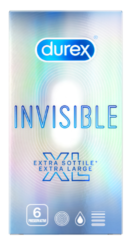 PROFILATTICO DUREX INVISIBLE XL 6 PEZZI