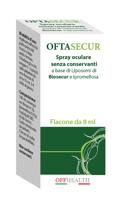 OFTASECUR BIOSECUR SPRAY OCULARE 8 ML